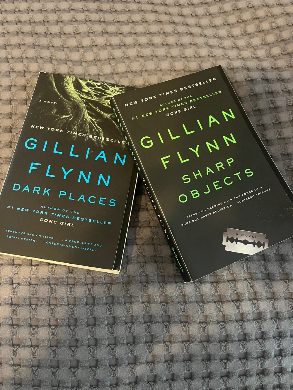 Sharp Objects & Dark Places-  2 Gillian Flynn Paperback Novels
